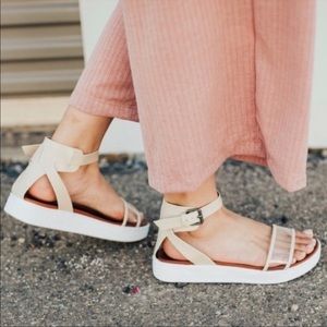 MIA | Shoes | Mia Ellen Sport Platform Sandals In Clearblush Size 75 |  Poshmark